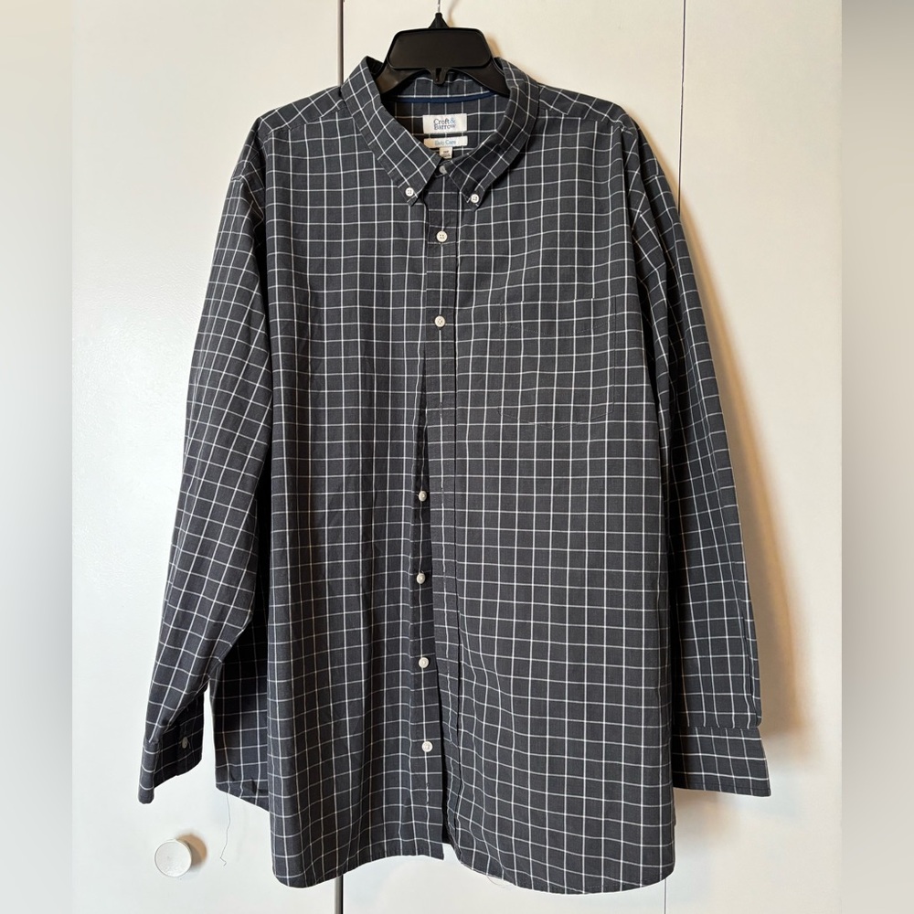 Croft & Barrow gray button down